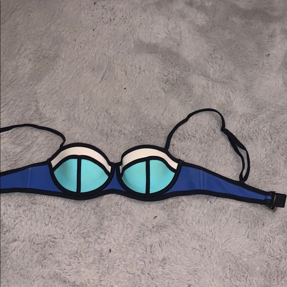 Triangle Binki set Blue and White - Picture 2 of 6